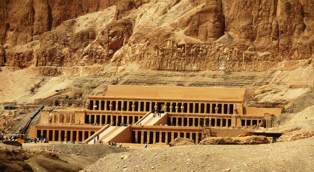 The Funerary temple of Hatshepsut